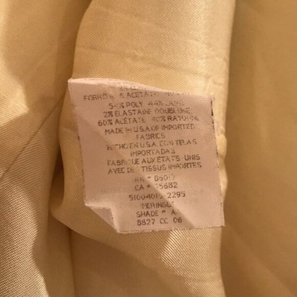 💛✨ Bebe Women’s Yellow Button-Down Long Blazer Coat | Size 6 ✨💛 - Picture 4 of 8